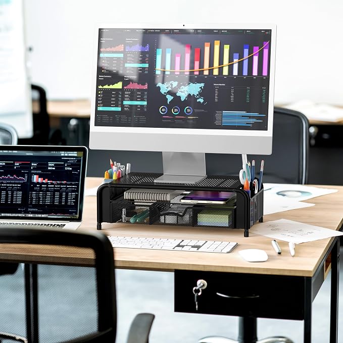 Simple Houseware Monitor Riser Stand - Image 4