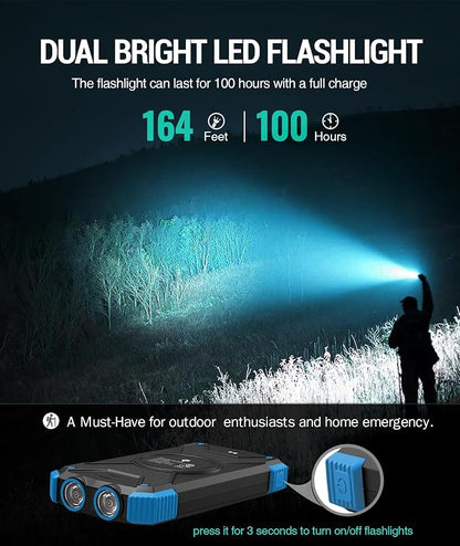 BLAVOR Solar Charger Power Bank 10, Portable Wireless Charger, 20W Fast - Image 7