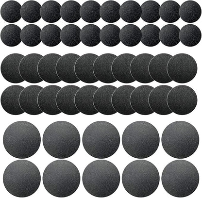 NC EBCO 50Pcs Mix Round Plastic Model Bases 25mm/32mm/40mm by NCHomeProducts
