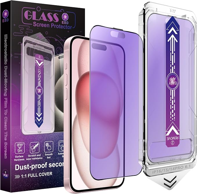 2 Pack Anti Blue Light Matte Screen Protector by Unknown
