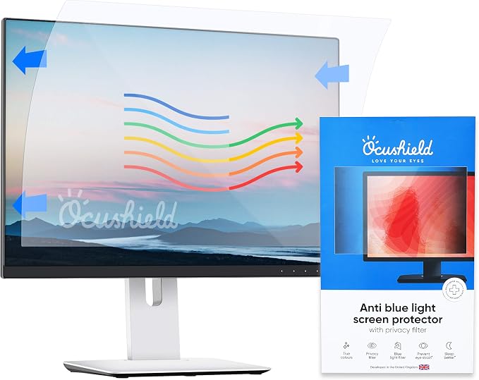Ocushield 17” Premium Anti Blue Light Screen Protector by Ocushield-BlueLightFilteringScreenProtectorGlasses