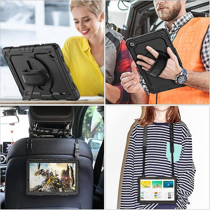 SEYMAC stock Case for Samsung Galaxy Tab A8 10.5'', Full-Body Drop Protection - Image 3