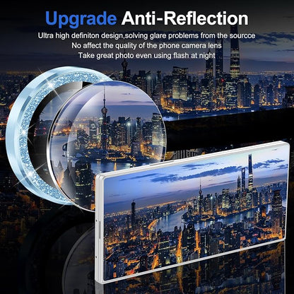 for Samsung Galaxy Z Fold 7 Camera Lens Protector, Individual Metal Ring - Image 4
