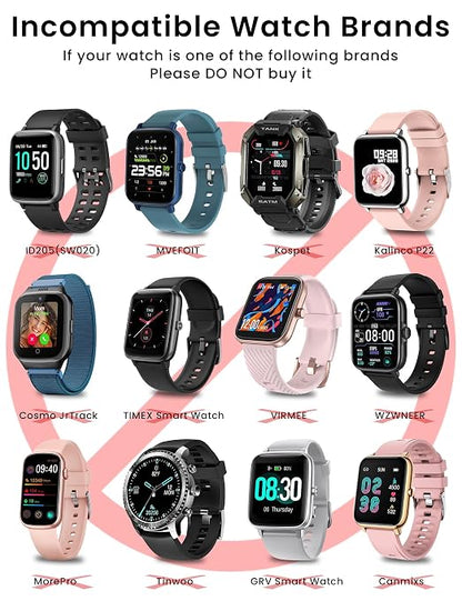Sinoacc Smart Watch Charger for Skg Letsfit Cubitt Yamay Willful Fitpolo Tozo - Image 6
