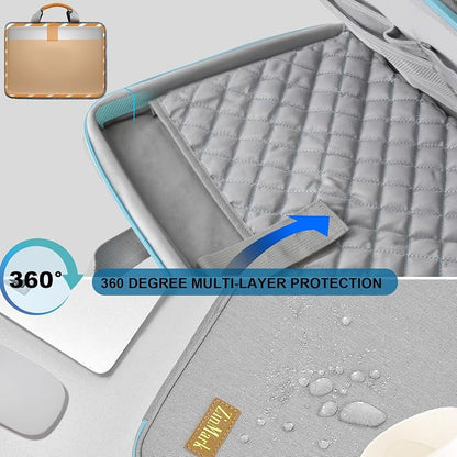Laptop Case 15.6 Inch Briefcase Military-Grade Protection - Image 3