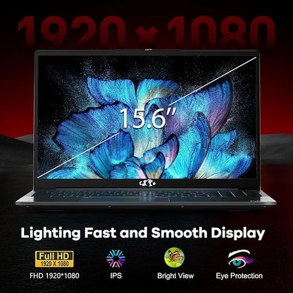 NIMO 15.6" IPS FHD-Gaming-Laptop, AMD Ryzen 5 6600H 6-Cores 660M GPU 16GB DDR5 - Image 5