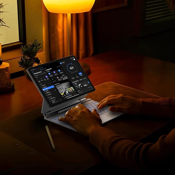 HOU Keyboard for Samsung Galaxy Tab S10+ Plus/S9+ Plus/S9 FE+ Plus/S8+ Plus/S7+ - Image 7