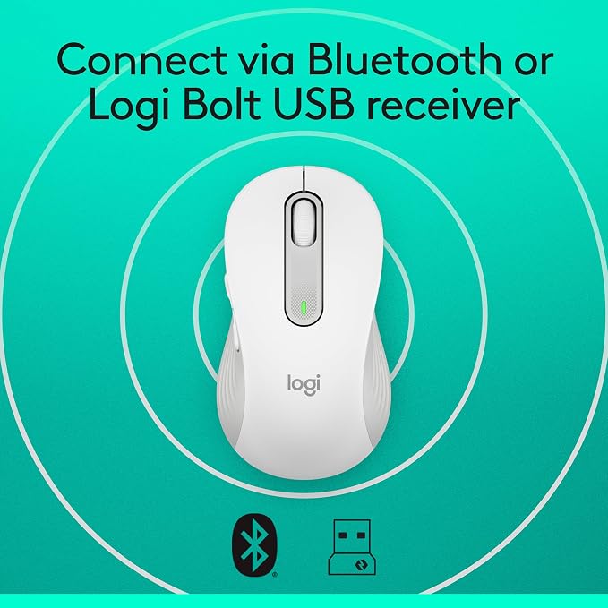 Logitech Wireless Mouse Signature M650 L Full Size - Image 6