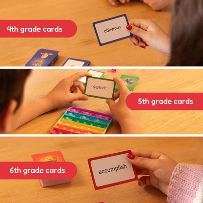 THE FIDGET GAME Vocabulary Words, Flash Card Game, Grade 4-6, Ages 9-12 - Image 5