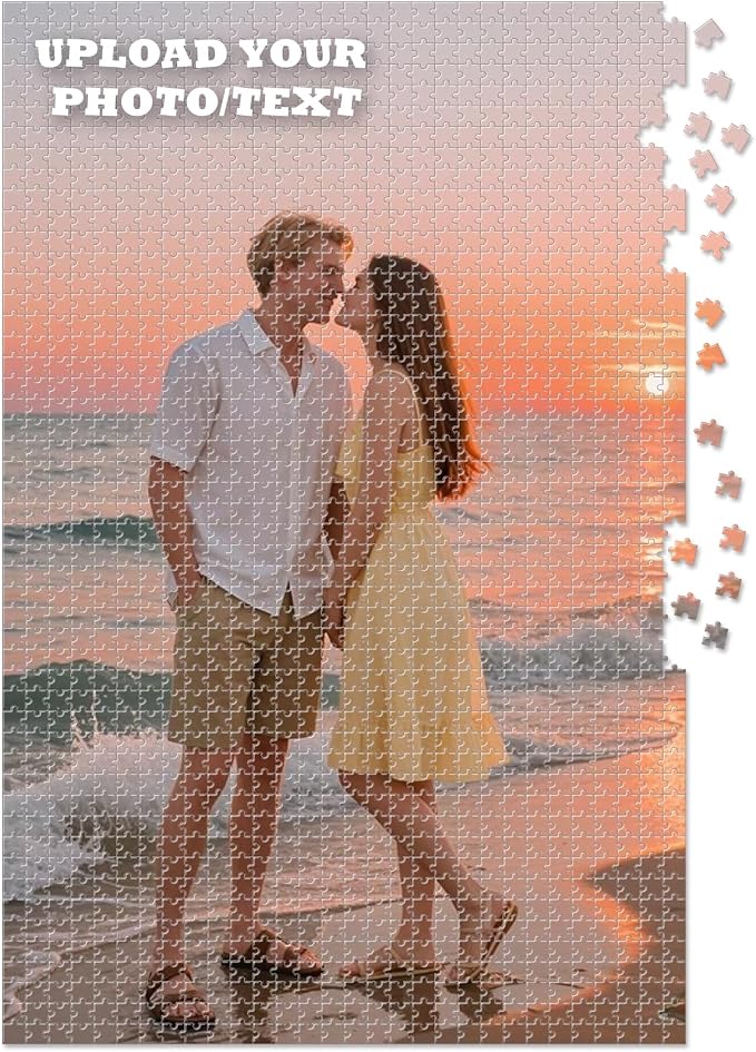 Custom Photo Puzzle – Personalized 1500 Piece Jigsaw Puzzle from Your Photo – by Unknown