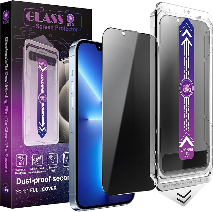2 Pack Privacy Screen Protector by Unknown