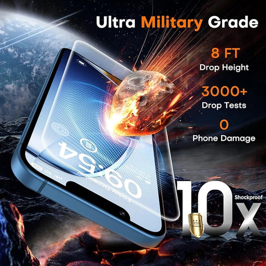 TOCOL for iPhone 13 mini Screen Protector 9H Hardness Military Grade - Image 2