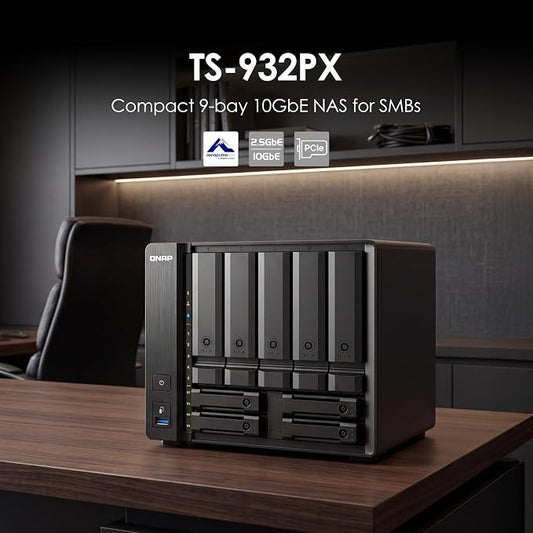 QNAP TS-932PX-4G 5+4 Bay High-Speed NAS - Image 2