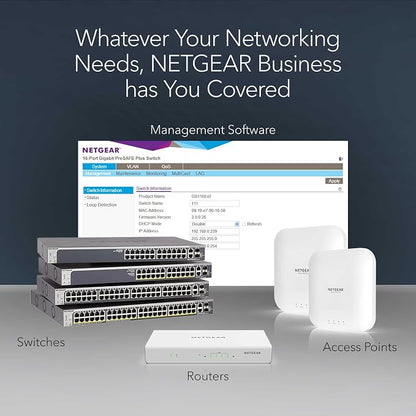 NETGEAR 10-Port PoE Gigabit Ethernet Smart Switch - Image 6