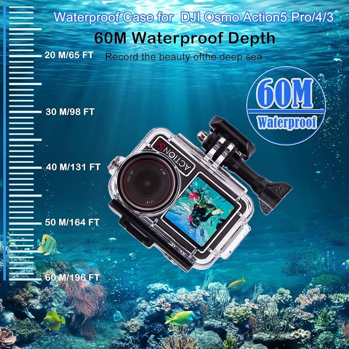 Waterproof Case for DJI Osmo Action 5 Pro/4/3 - Image 2