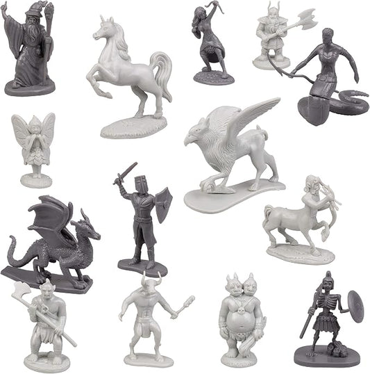 Monster Fantasy Creature Mini Action Figure Playset - Image 2