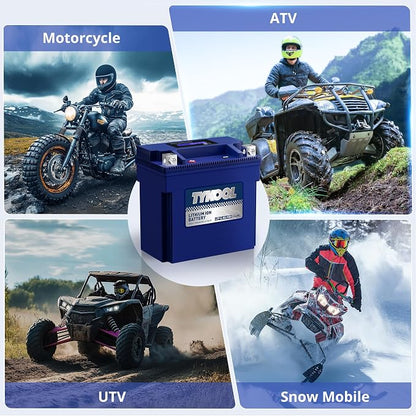 TYKOOL YTX14-BS/YTX14H/GYZ16H High Performance Lithium LiFePO4 Motorcycle - Image 7
