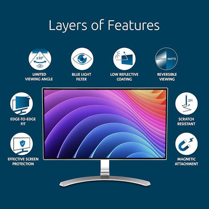 Kensington MagPro 27 Inch Magnetic Computer Privacy Screen - Image 4