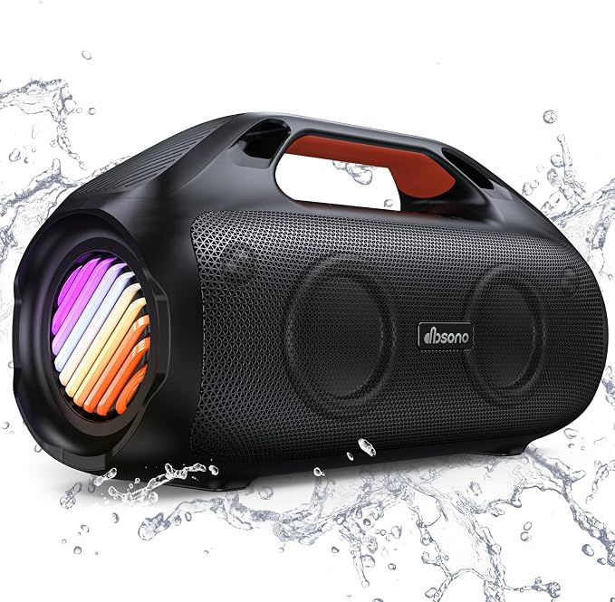 100W Bluetooth Speaker, Outdoor Wireless Boombox by YourTrustedSoundCompanion