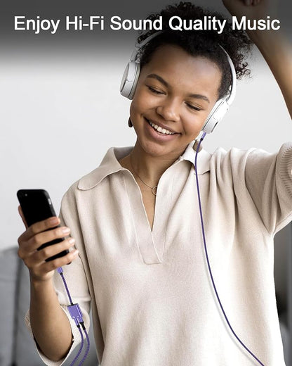 iPhone Dongle Headphone and Charger 2 in 1, Lightning to 3.5mm Audio Jack + - Image 5