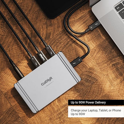CalDigit E5 - Thunderbolt 5 Element 5 Hub - 9-Port, 4xThunderbolt 5/USB4 v2 - Image 4