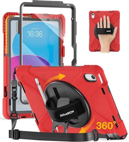 BRAECN for iPad 11th/10th Generation case 11/10.9 inch 2025/2022 Heavy Duty by BRAECN