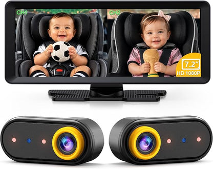 LUCKVIEW BM5PRO 7.2" 1080P HD Baby Car Camera by Luckview