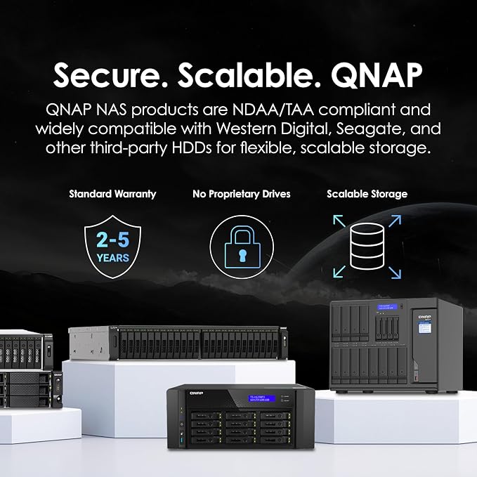 QNAP TS-664-8G-US 6 Bay High-Performance Desktop NAS - Image 9