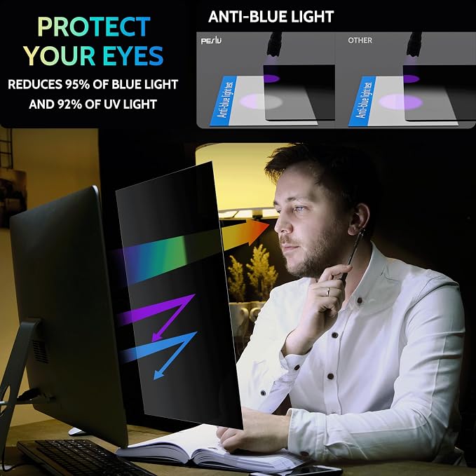 22 Inch Privacy Screen for Computer Monitor 16:10 Aspect Ratio, Eye Protection - Image 6