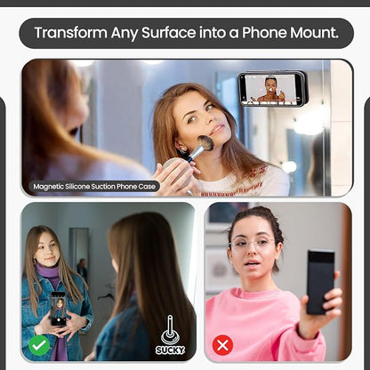 SUCKY Silicone Suction Phone Case Adhesive Mount - Image 4