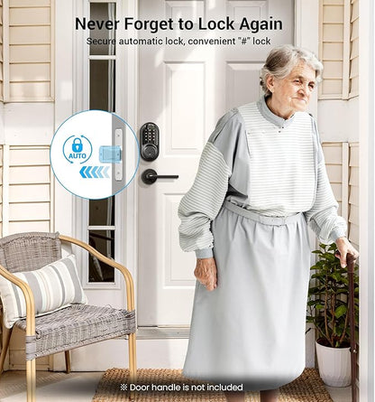 Veise RZ06 Smart Lock for Front Door - Image 3