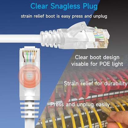 Cat6 Ethernet Patch Cable 3 ft, Cat6 Patch Cable - Image 4