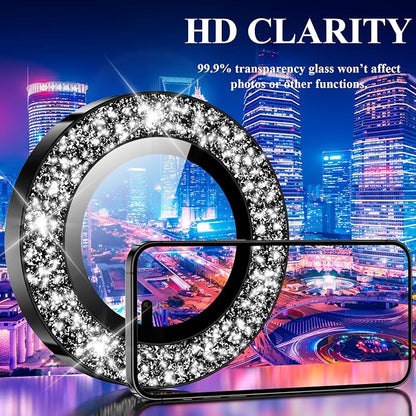 YWXTW Designed for iPhone 14 Pro/iPhone 14 Pro Max Camera Lens Protector Bling - Image 5