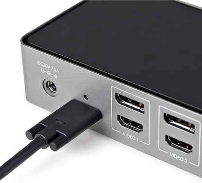 StarTech.com USB-C / USB-A Hybrid Docking Station - Image 4