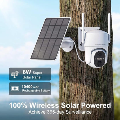 HOSAFE.COM 4G LTE Cellular Security Camera Wireless Solar Powered, Free Cloud - Image 4