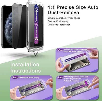 2 Pack Privacy Screen Protector - Image 3