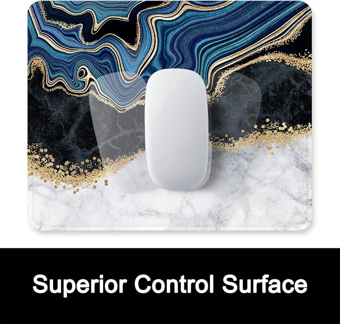 ITNRSIIET Mouse Pad with Stitched Edge Premium Textured Smooth Precise - Image 2