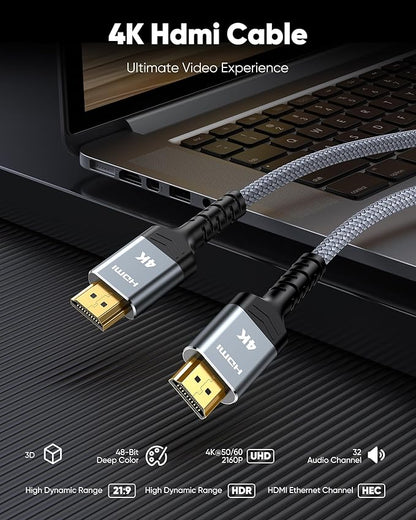 Highwings 4K Long HDMI 2.0 Cable 35FT/10m - Image 4