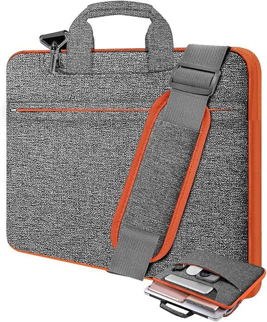 Universal Laptop Shoulder Bag 13-17.3 Inch Shockproof Briefcase by Hseok