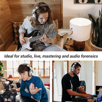 OneOdio A70 Bluetooth Over Ear Headphones, Wireless Headphones w/ 72H Playtime - Image 5