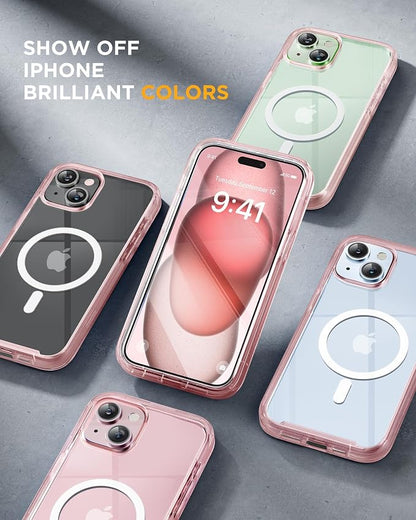 Miracase Glass Series for iPhone 15 Case Full-Body Magnetic Case - Image 6