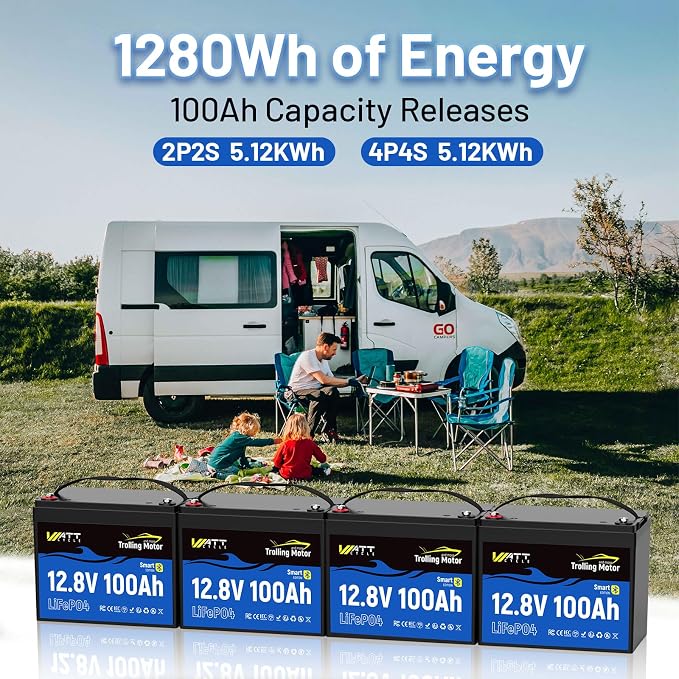 12V 100Ah TM LiFePO4 Lithium Battery, Group 24 - Image 6