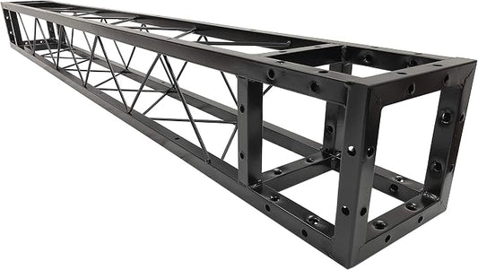 Cedarslink 2 Meter 6.56 ft. Square 8"x8" Black Trussing Box Truss Section Bolted by Cedarslink