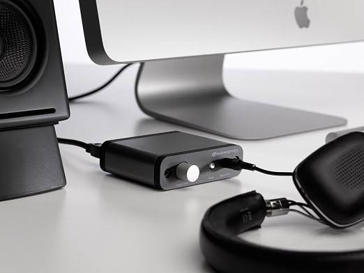 Audioengine D1 32-bit Desktop DAC and Headphone Amp, Gamers and Musicians - Image 5