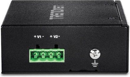 TRENDnet 5-Port Industrial Unmanaged Fast Ethernet PoE+ DIN-Rail Switch - Image 13