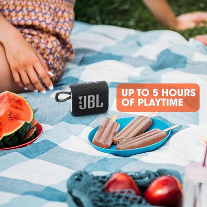 JBL Go 3 - Portable Mini Bluetooth Speaker, big audio and punchy bass, IP67 - Image 5