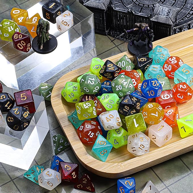 CiaraQ DND dice Set 10x7 Polyhedral Dice - Image 5