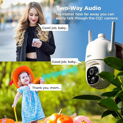 Vicohome 2CQ1 AI 2K Solar Security Camera Wireless Outdoor, Battery Powered - Image 5