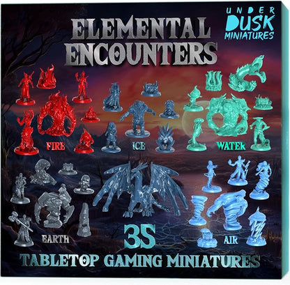 Underdusk: Elemental Encounters by UnderduskMiniatures