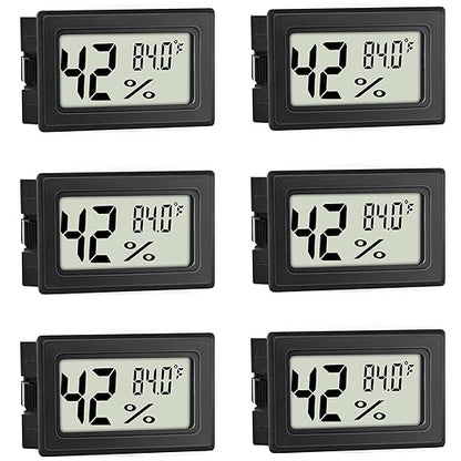 EWPJDK Mini Hygrometer Indoor Humidity Meter Hygrometer Thermometers 4 Pack by EWPJDK